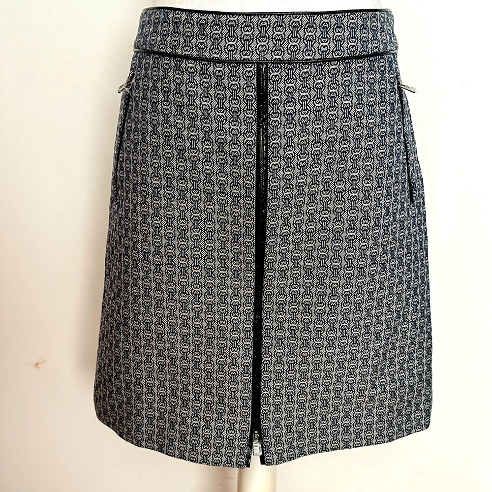 NWT - Tory Burch Chaumont Jacquard Chain Link Skirt!